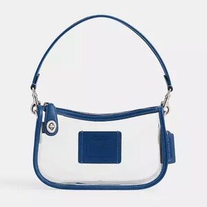 Coach clear stadium swinger bag